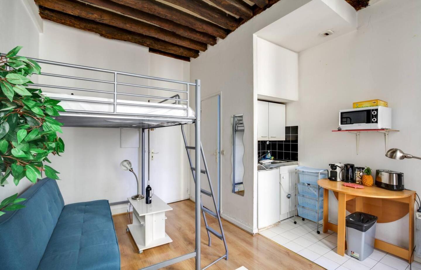 Lavie Maison - Comfortable Studio Near The Marais Paris Luaran gambar